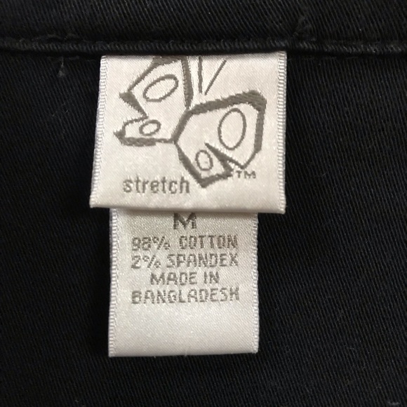 FB Military Black Blazer Jacket Silver Buttons M - Picture 3 of 8